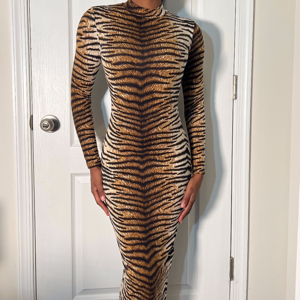 Wild Thoughts Printed BodyCon Dress